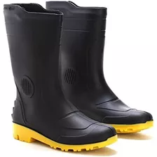 Bota Pvc Galocha Cano Médio Chuva Motoqueiro 37/38 Pegaforte