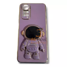 Case Funda Estuche Tpu Flexible De Lujo Con Astronauta