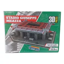Estadio Futbol Maqueta 3d Giuseppe Meazza 3d Puzzle