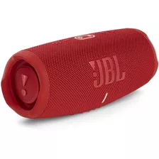 Altavoz Jbl Bivolt Bluetooth Charge 5 A Prueba De Agua, Color Rojo, 110 V/220 V