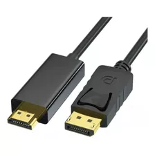 Cable 1.8m Adaptador Displayport Macho A Hdmi Macho Video 4k