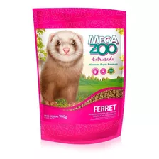 Megazoo Alimento Ração Extrusada Para Furão Ferret 900g