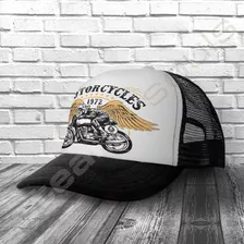 Gorra Trucker Camionera | Moto #506| Cafe Racer Bobber Vespa