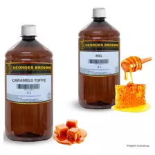 Kit Essência Caramelo Toffee E Essencia Mel Gb 1 L Cada