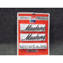 Emblema De Metal Delantero Mustang Varios Modelos Negro Mate