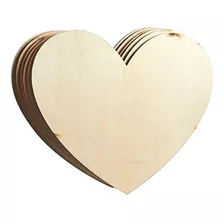 Percheros Corazones De Madera Para Manualidades