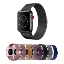 Correa Acero Compatible Con Apple Watch Series 7 Se 6 5 4 3 