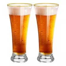 Set 2 Vasos Curve Beer Glasso