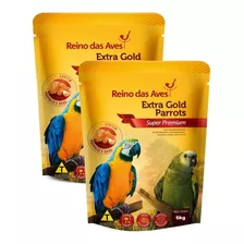 Alimento Extrusado Arara Papagaio Grande Porte Premium 12kg