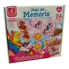 Jogo Da Memória Unicórnios - Brincadeira De Criança