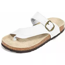 White Mountain Carly Para Mujer, Cuero Blanco, 8 B Us.