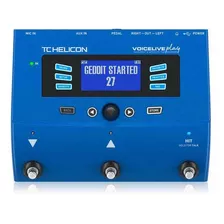 Pedal Efectos Voz Armonía Tc Helicon Voicelive Play B-stock