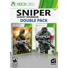 Sniper Ghost Warrior Double Pack Xbox 360 Original