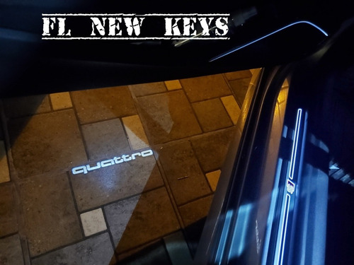 Proyectores Led Puertas Emblema Audi Quattro A3 A4 A5 Q3 Tt Foto 9