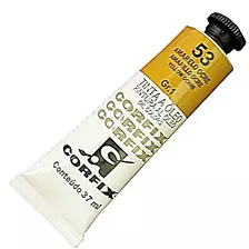 Tinta À Óleo Corfix 37ml - Amarelo Ocre 53