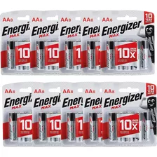 Pilas Doble A Energizer Max 80 Unidades Mejor Precio