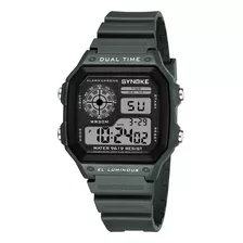 Reloj Digital Marca Synoke Sport Water Resistent Luz 