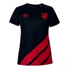 Camisa Feminina Umbro Athlético Paranaense Iii Preto 2023