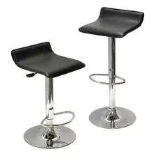 Set Pack 2 Sillas Pisos Bar Taburete Cocina Bar Modelo Enzo