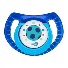 Chupeta Neopan Azul Bola Bico Ortodôntico Tamanho 2