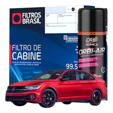 Kit Filtro Cabine Higienizador Vw Jetta 2019 2020 2021 2022