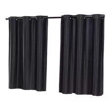 Cortinas Blackout Corta 100% A Luz P/ Sala Ou Quarto 2,20 M