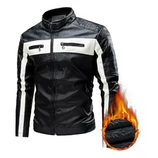 Moda Pu Motociclista Biker Bomber Termica Casual Rompeviento