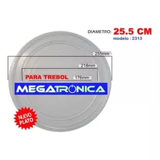 Plato Microondas Trebol Ø 25,5cm 255mm Varias Marcas +medida