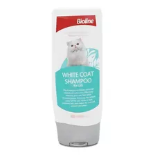 Shampoo Bioline Gato Pelaje Blanco 200 Ml / Catdogshop