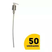 Válvula Pump Luxo Torneira Sabonete Prata 28/410 50 Uni