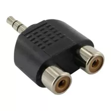 L3nz Adaptador De 3.5mm Stereo A Dos Rca Hembra