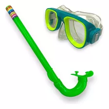 Careta Con Snorkel Gafa Natación Niños Caretear Nadar