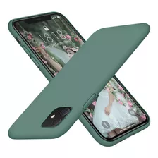 Funda De Silicona Verde Para iPhone 11 6.1 2019