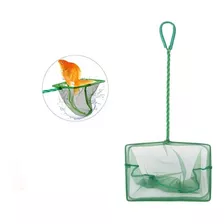 Rede Para Peixes Aquael Tamanho 4 - 10x7,5cm Aquael Fish Net Cor Verde