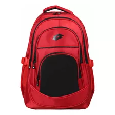 Mochila Lotto Kaelem Rojo/negro X0118rne Porta Laptop Dolay.