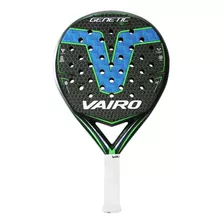 Paleta De Pádel Genetic Power Vairo + Funda - Negro / Azul