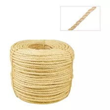 50 Metros Corda Fio Sisal Artesanato 10mm Arranhador De Gato