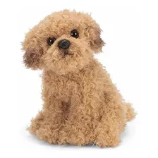 Demdaco Labradoodle Dog Golden Brown 10 Pulgadas Peluche De 