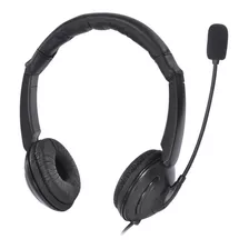 Headset Vinik Vk390 Com Fio Usb Com Microfone Preto