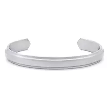 Mvmt Pulsera Plateada De Acero Inoxidable Con Llave Para Hom