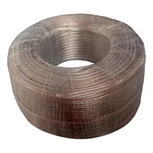 Cable Parlante 2x20 Transparente Rollo 100 Mts