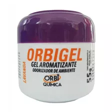 Aromatizante Em Gel Lavanda Orbigel 55g