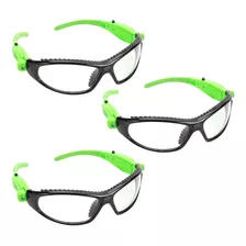 26021 Lentes De Seguridad Led, Variedad De Colores, Paq...