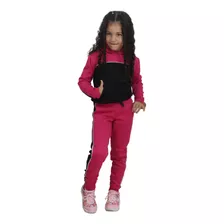 Conjunto Moletom Infantil Roupa Menina Modinha