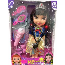 Muñeca Princesas Niñas Luces Musical Sonido Juguete Infantil