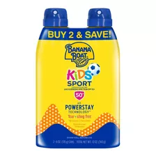 Bloqueador Banana Boat Kids Sport 2pcs Spf50 Importado 6oz