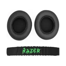 Kit Almofadas Arco Cabeça + Espumas Kraken Headset Razer