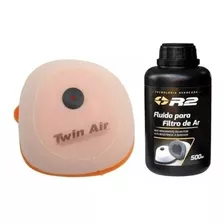 Filtro De Ar Ktm 350 F Twin Air + Oleo Filtro R2 500ml