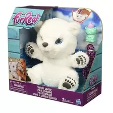 Peluche Furreal Friends Osito Polar Resfriado Estornuda 