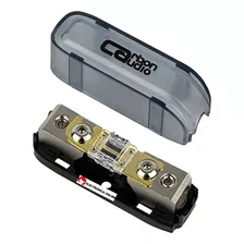 Porta Fusible Mini Anl Para Amplificador Con Fusible Carbon